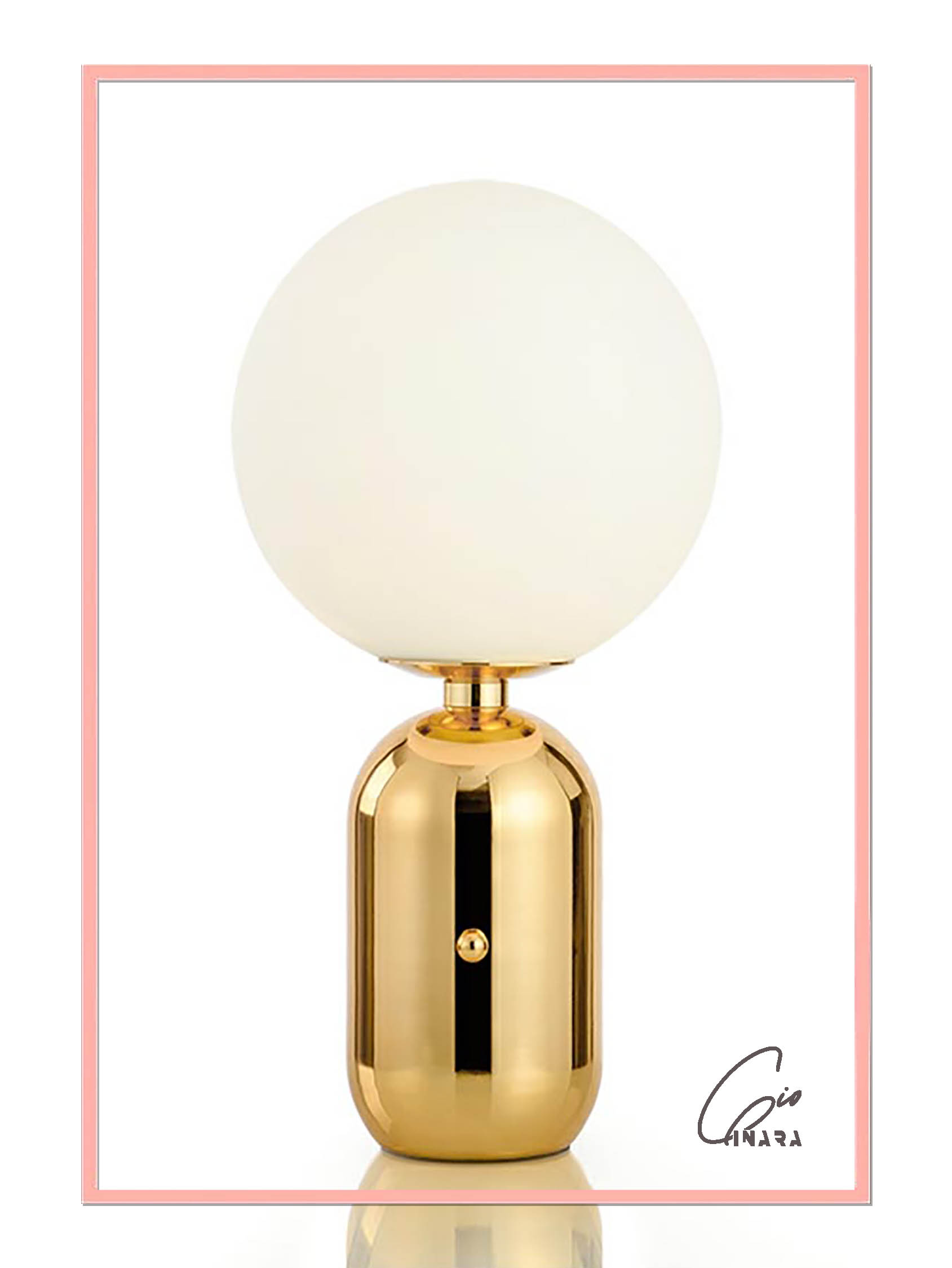 Bubble Bee table lamp (Golden)
