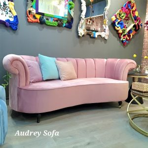 Audrey Sofa (Pink)