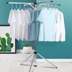 Foldable indoor clothes hanger (علاقة ثياب للداخل)