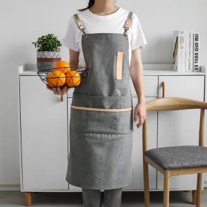 Joe's kitchen gray apron