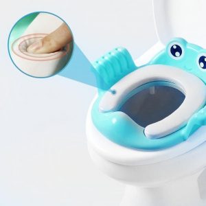 CHILD TOILET SEAT PAD (BLUE)