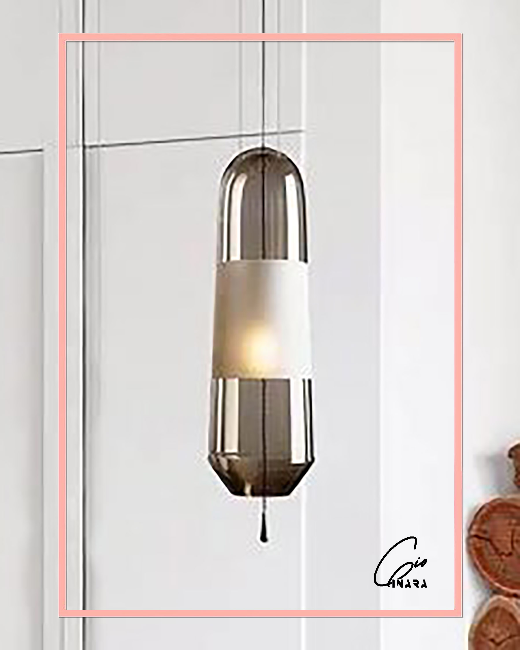 Glass Capsule pendant (Large)