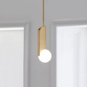 The hanging torch pendant globe