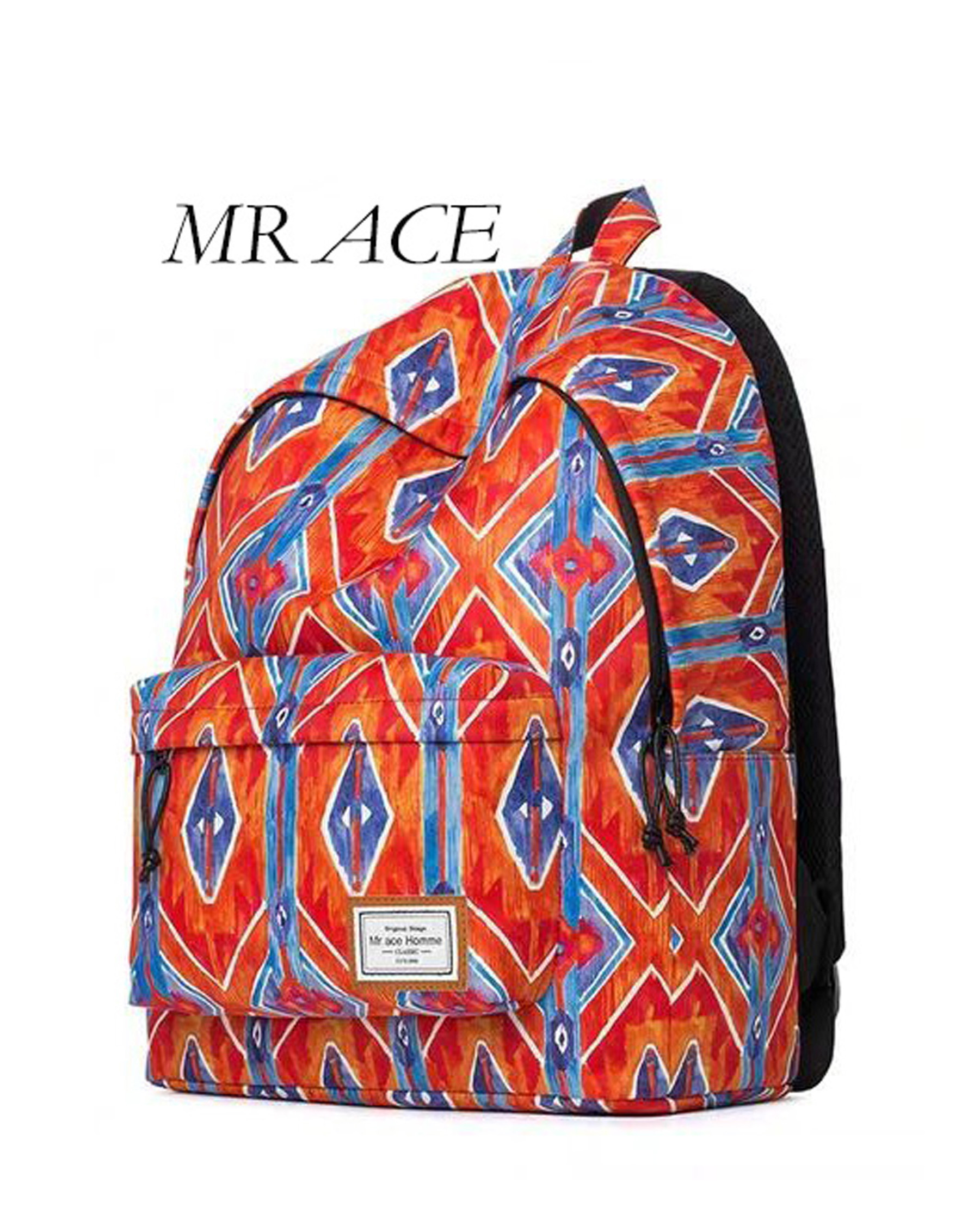 MR. ACE TRIBAL CARRY ON BAG (RED)