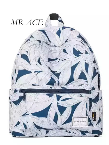 MR. ACE SILVER LEAF CARRY ON BAG
