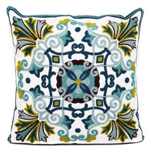 FLORISTA  GREEN TRENDY CUSHION