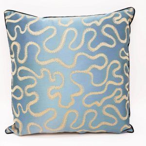 AURORA CUSHION (BLUE)