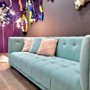 Splendid Claridge sofa Tiffany blue)