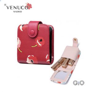VENUCO lipstick wallet (Red tulips)