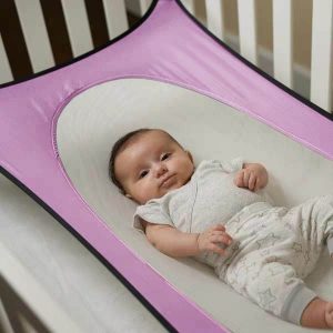 BABY CRIB SWING (PINK)