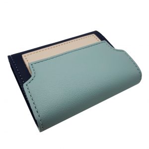 MINI LADIES CARD HOLDER WALLET (BLUE)