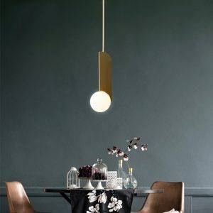 The hanging torch pendant globe