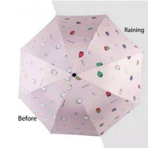 BAMBY COLOR CHANGING UMBRELLA (STRAWBERRY)