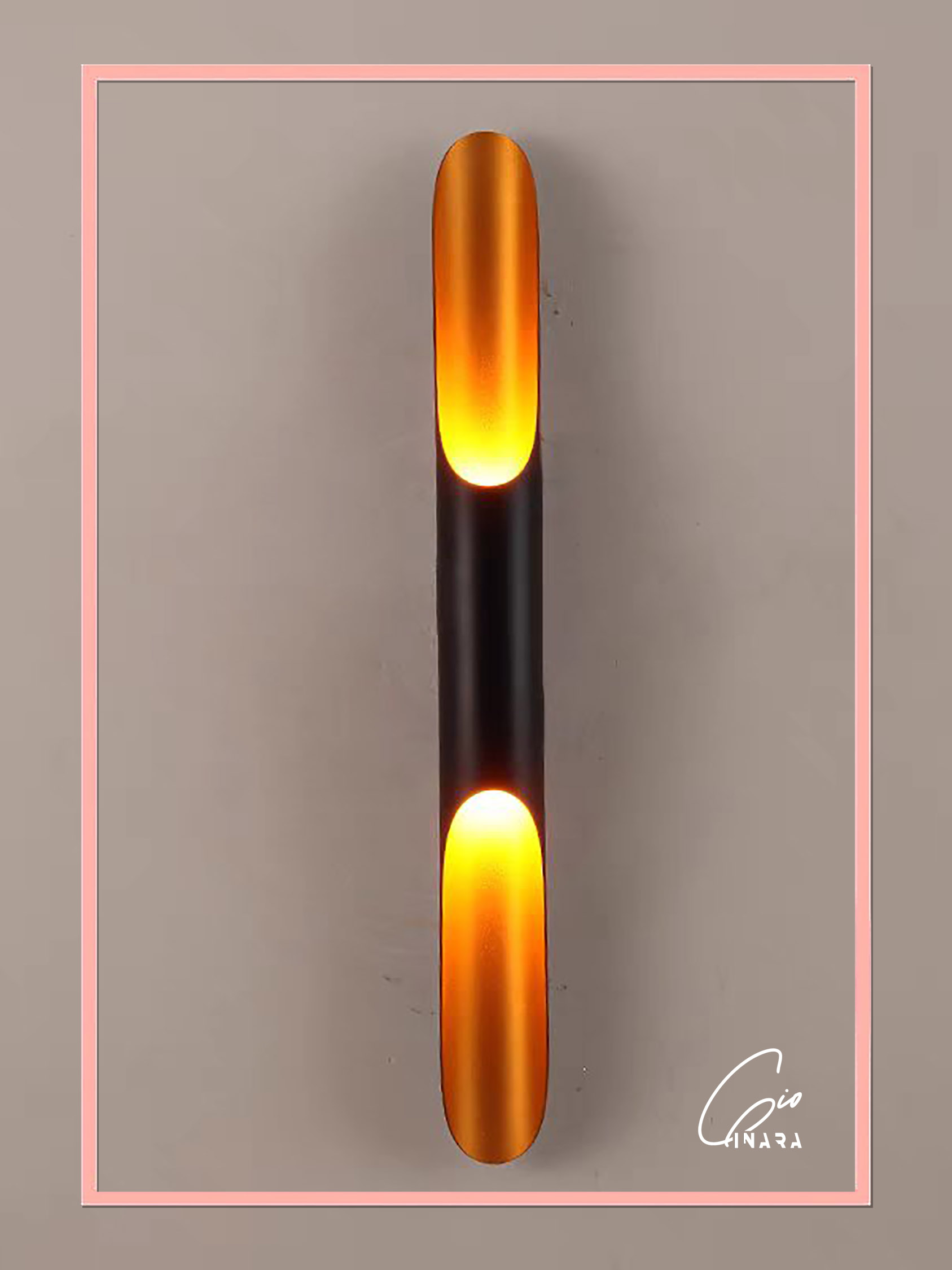 Hanging spear wall mounted light 60cm