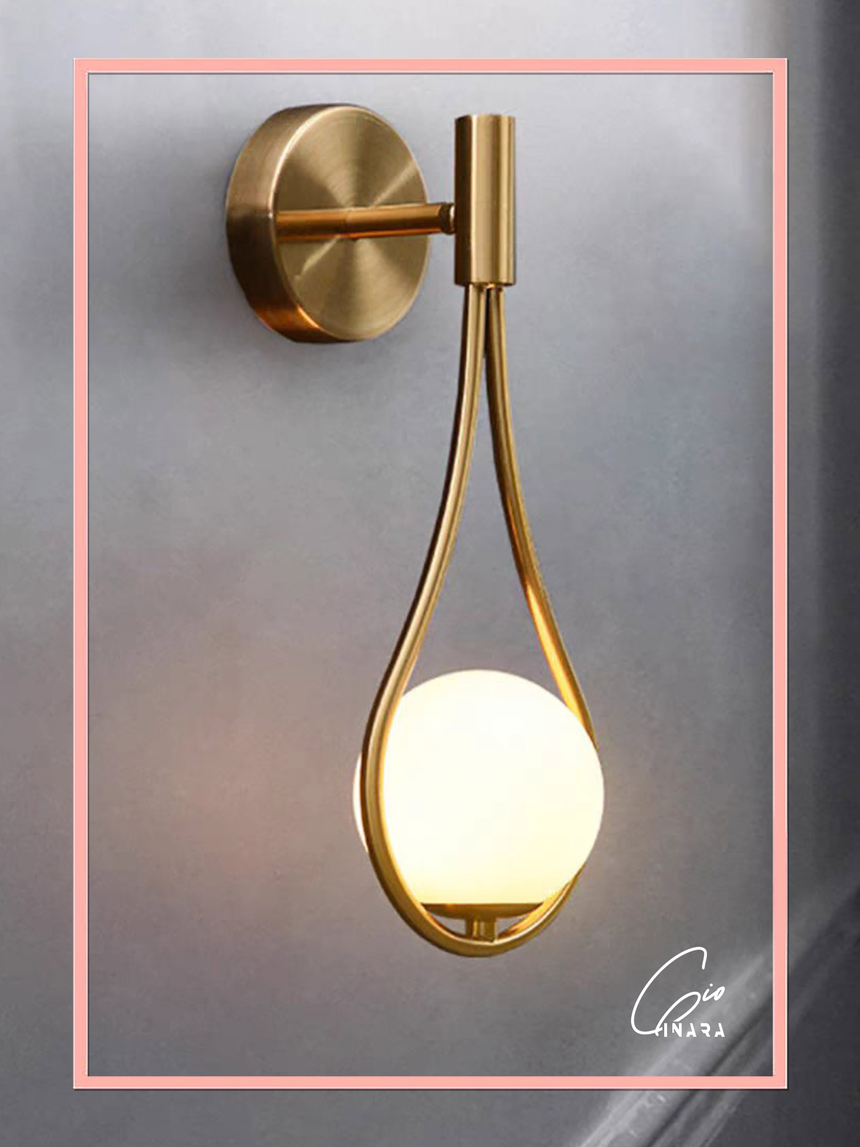 Torcia Leggera - Wall mounted lamp