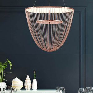 Collier Suspendu Chandelier
