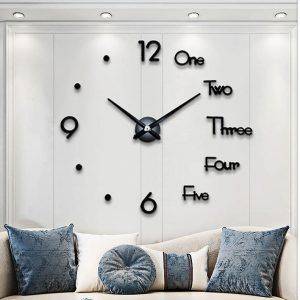 Wall mounted 3D Clock