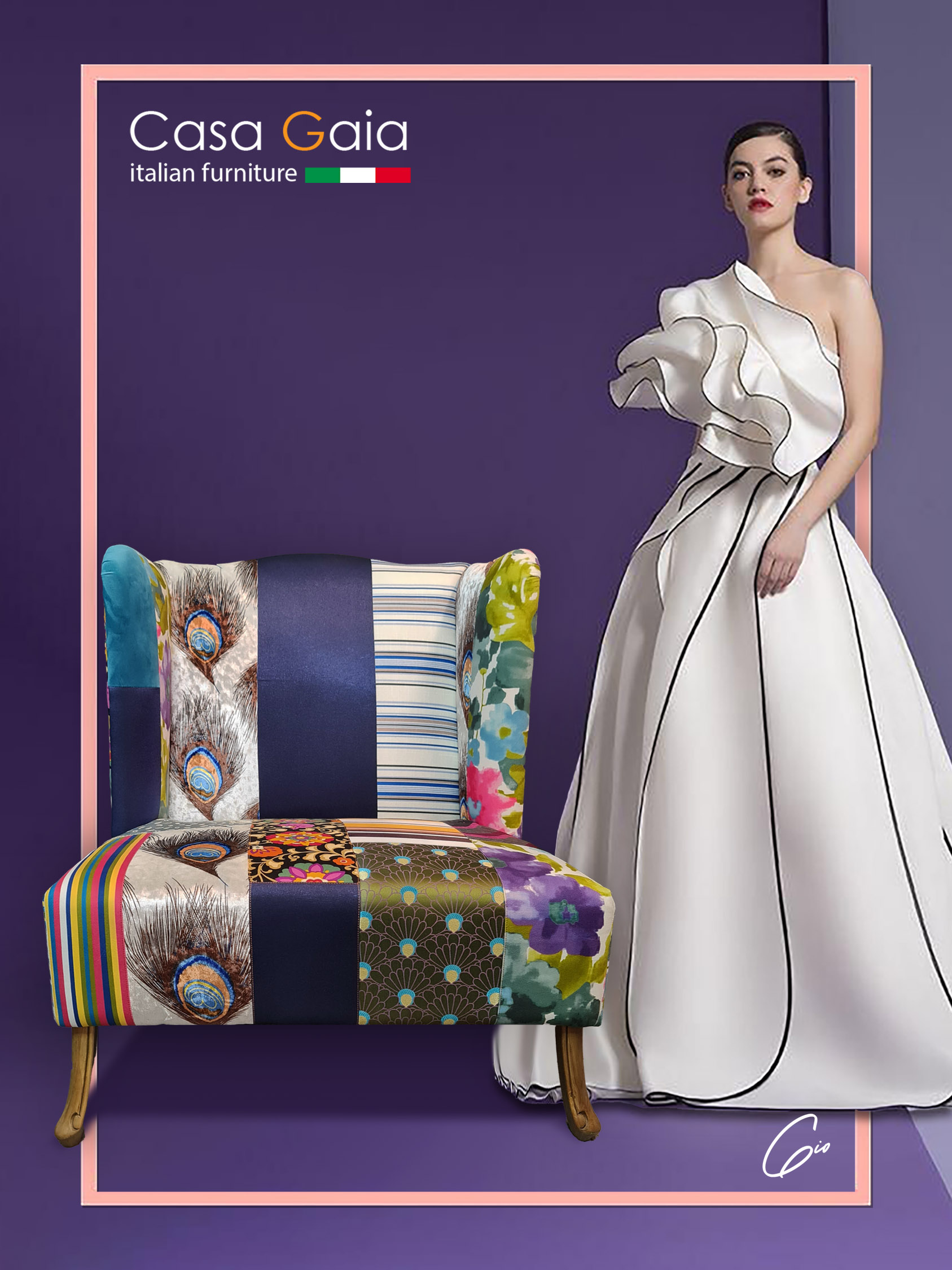 🇮🇹 Luigi armchair (Casa Gaia)