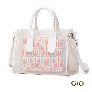 VENUCO Madrid Vanishing Tulips jelly bag