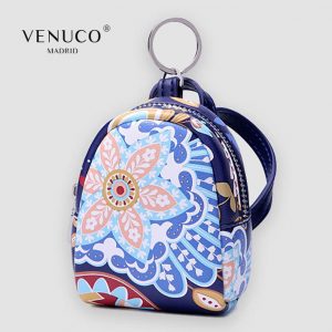 VENUCO Keyholder tiny bag(Blue forest)