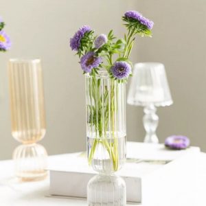 slim long vase (Transparent)