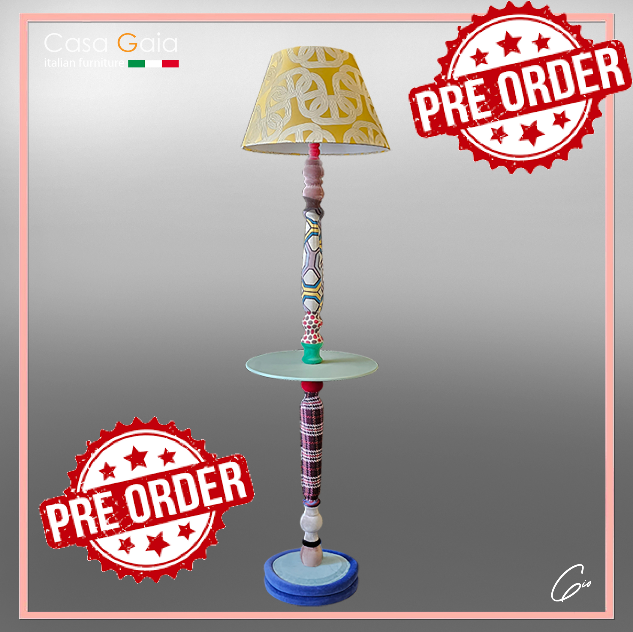 🇮🇹 Isabelle lampada floor lamp (B)Casa Gaia