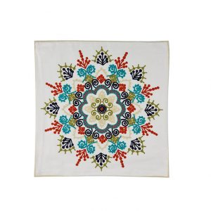 Simple Flower Pattern Cushion Cover