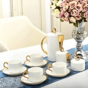 Alfredo Tea set Golden