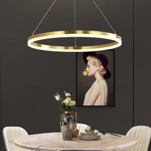 Halo light pendant ring