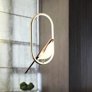 Romeo D'oro Single Pendant 40cm