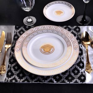 Versace dining plates(set of 8)