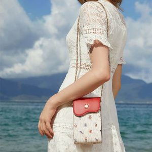 Venuco Cleo Mobile shoulder wallet (Red)