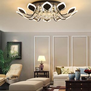Lotus Noir chandelier