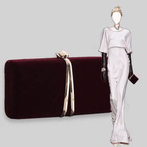 Lisa Modoro Clutch (Coffee)
