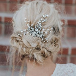 Diamante hair comb
