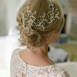 Mini perlino hair pin