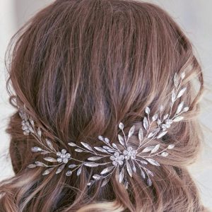 Crystallo hair comb accessories