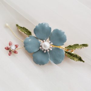 Amelia hair clip(Blue)