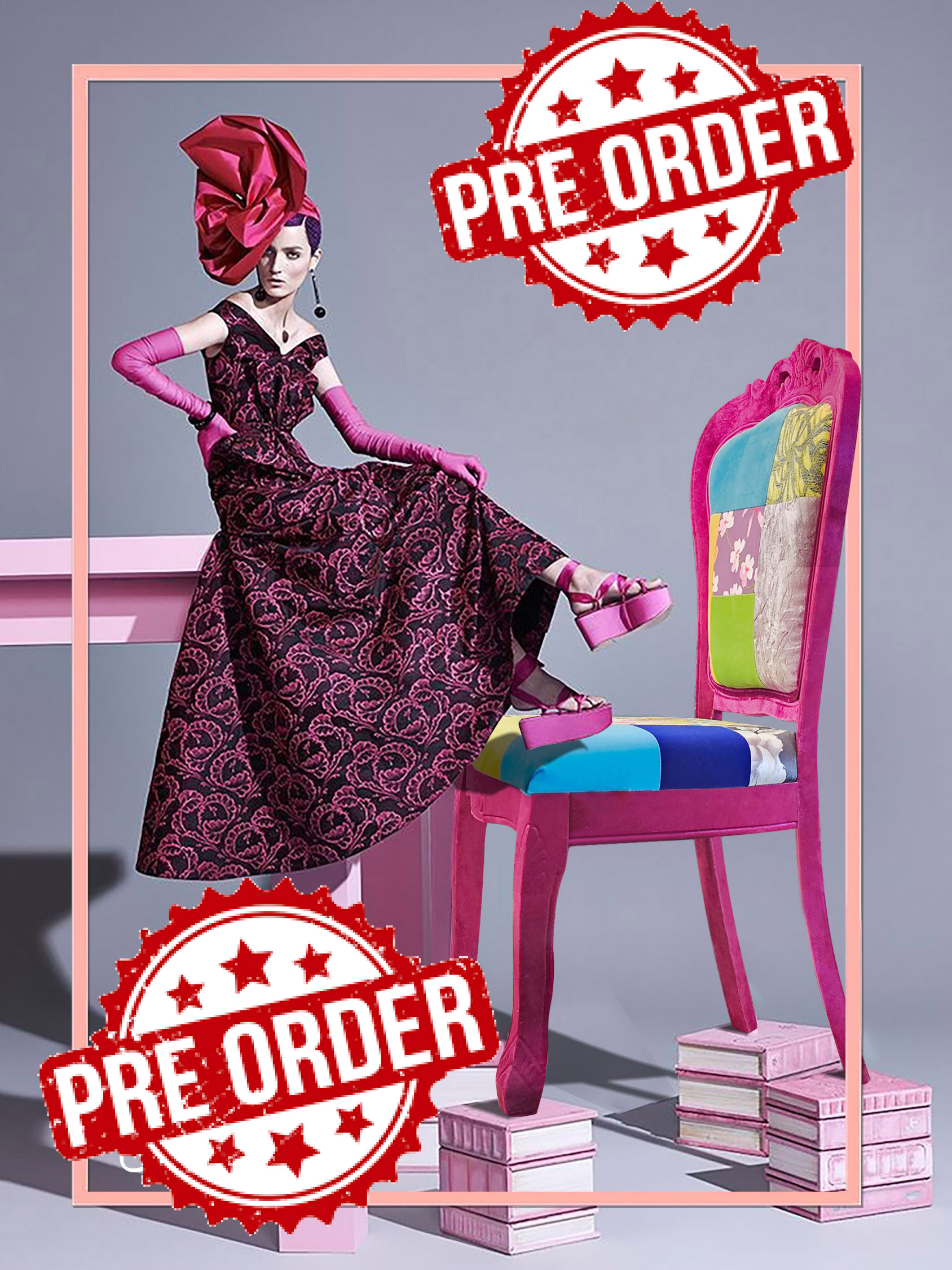 🇮🇹 Sedia in Velluto (Casa Gaia)(Pre-Order)