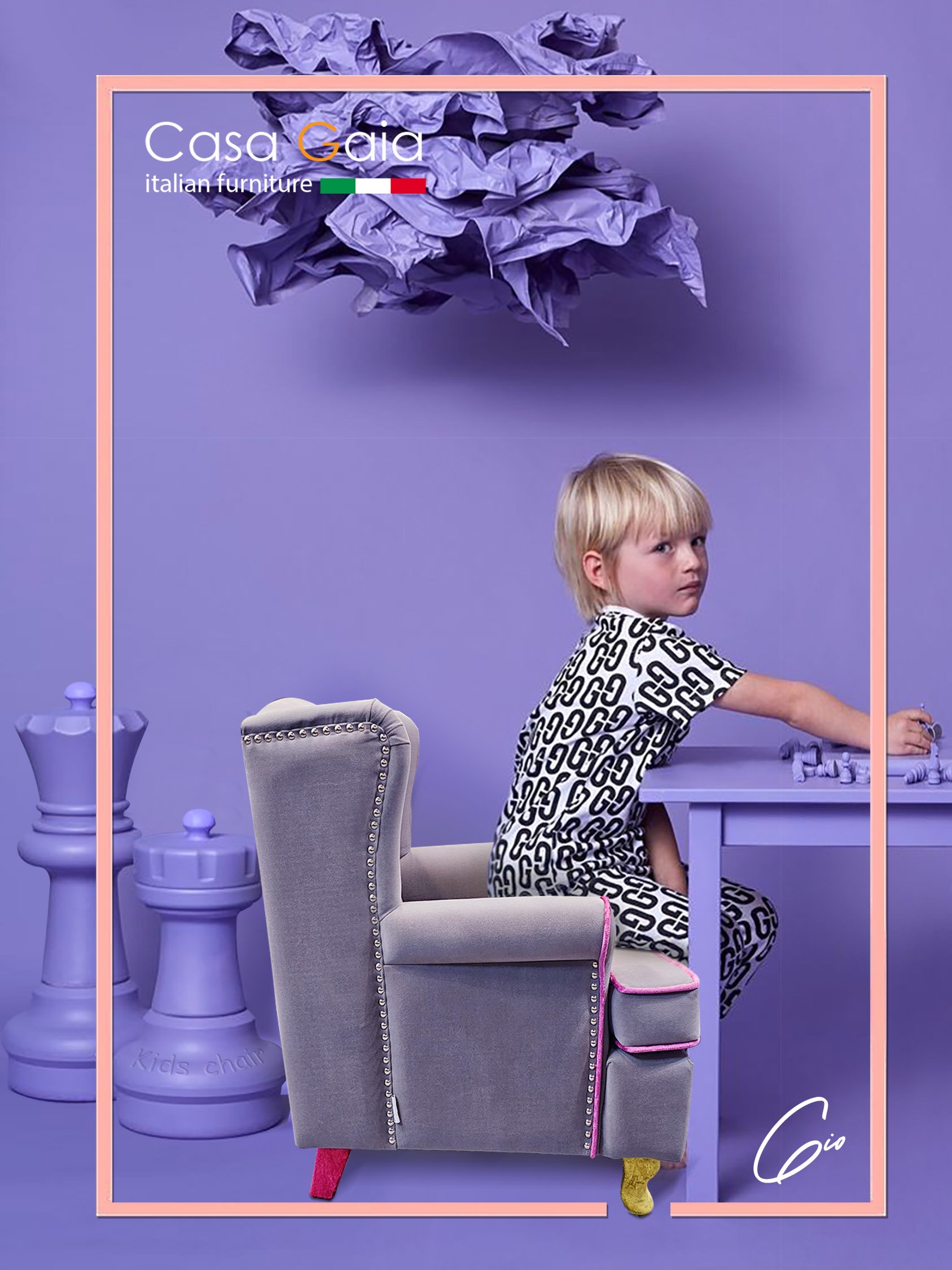 🇮🇹 Tiago Baby Armchair (Casa Gaia)
