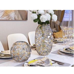 Glacier Duo Vases (Tan)