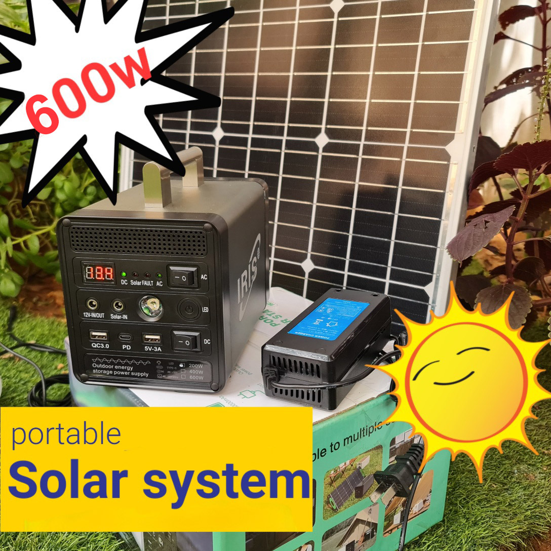 Solar system 600w (2.75Amp)