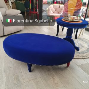 🇮🇹 Fiorentina Sgabello (Casa Gaia) Royal Blue