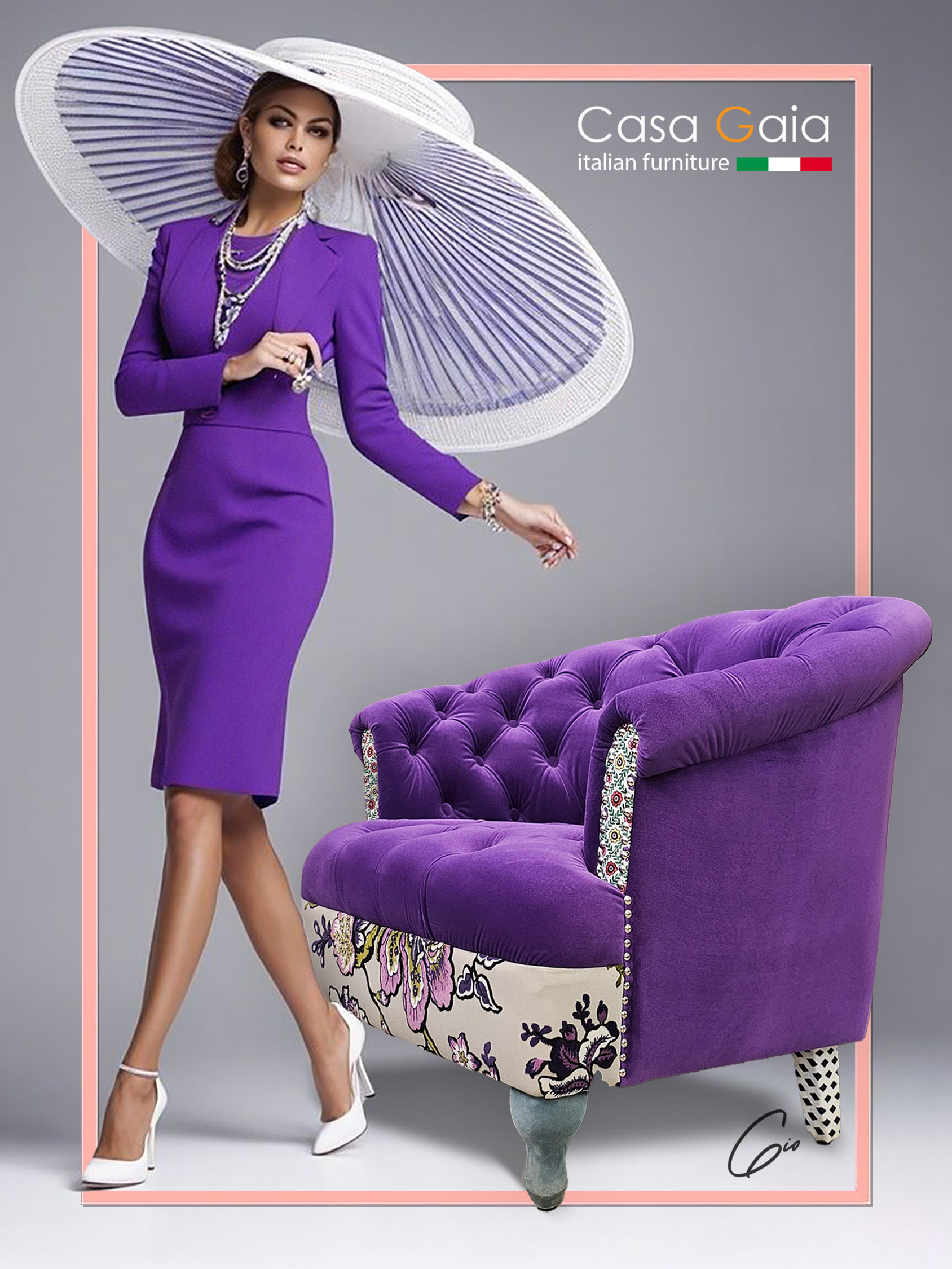 🇮🇹 Vittoria Poltrona (Casa Gaia)