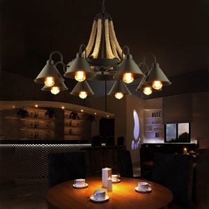 Loft Industrial chandelier 110cm