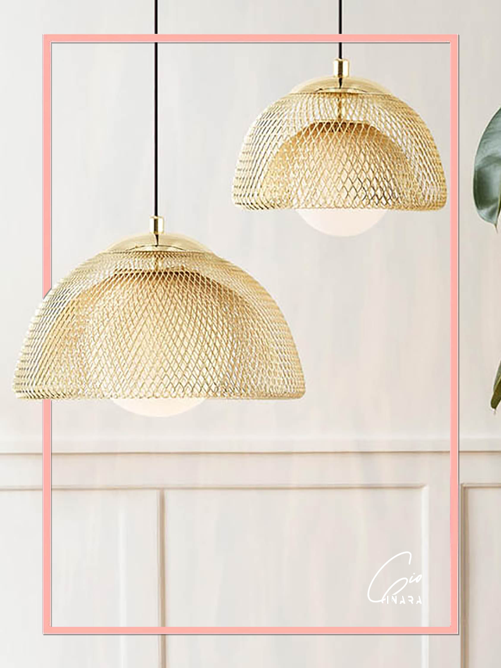 Ario Pendant Light (Golden)