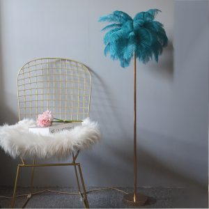 Basma Floor Lamp Blue