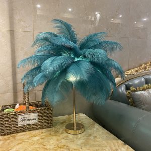 Basma table lamp Blue