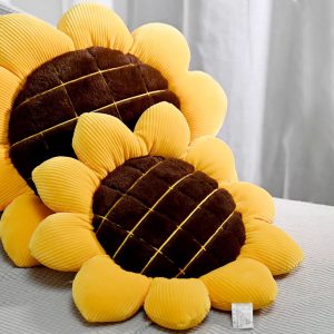 Sunflower cushion 48cm