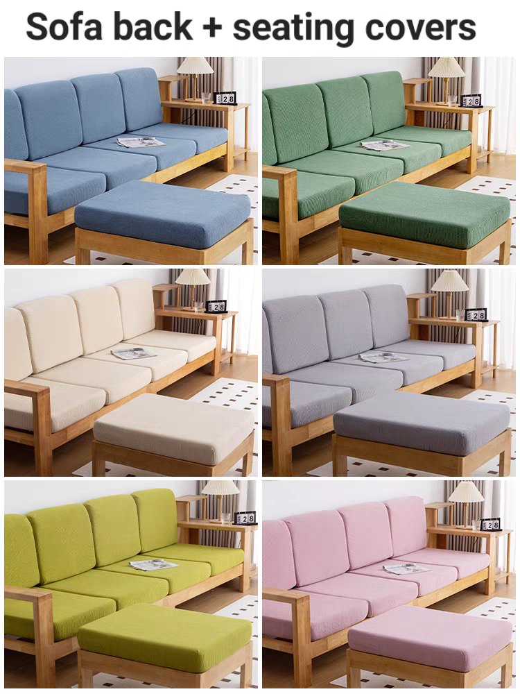 Sofa back+Sitting covers  2 pcs قطعتين